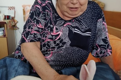 Canisterapie - králíček Snížek, Dasty a Hugo