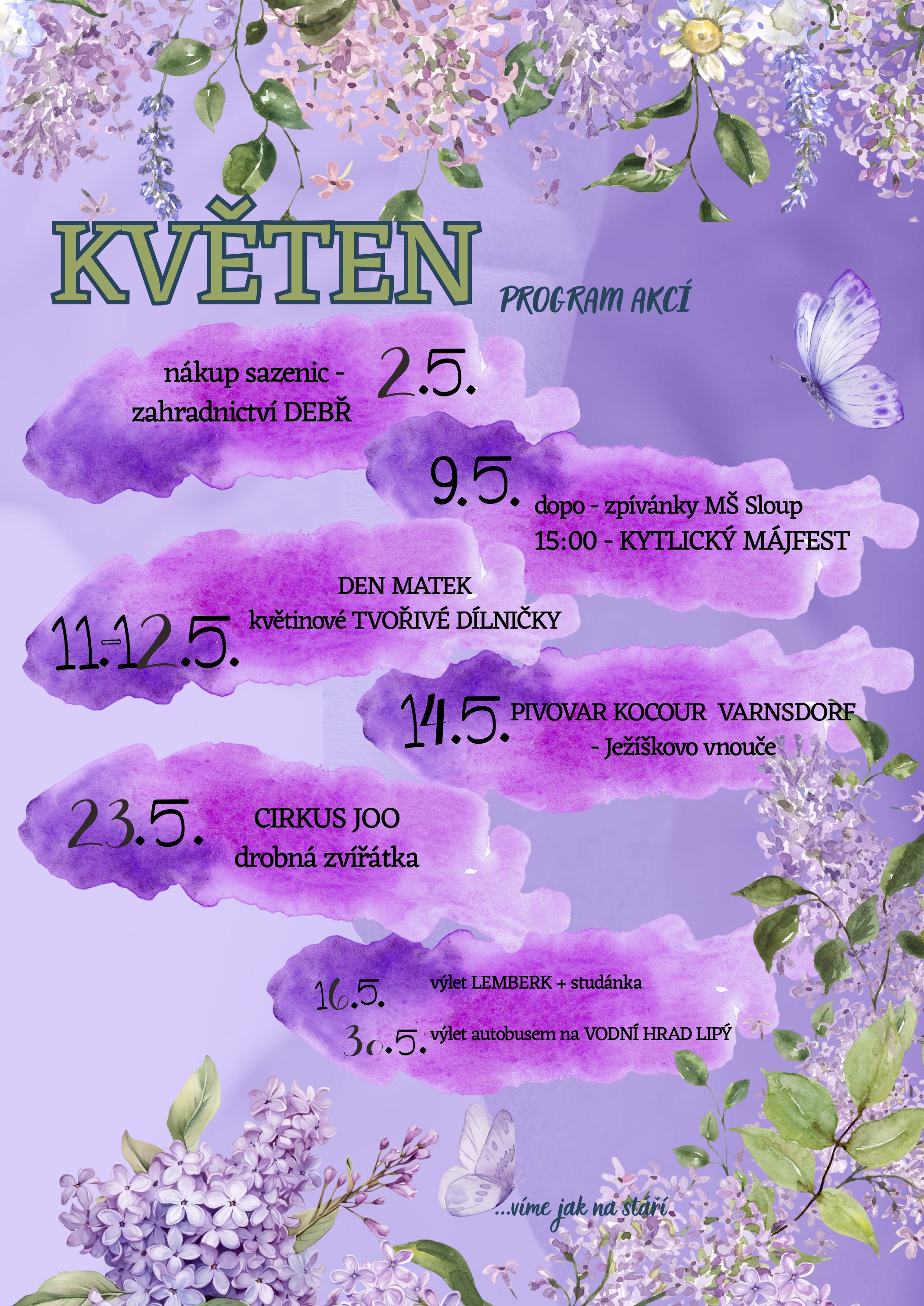 Program květen 2025