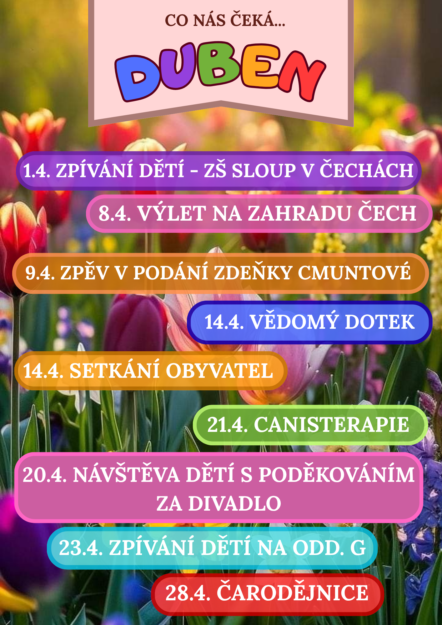 Program březen 2026