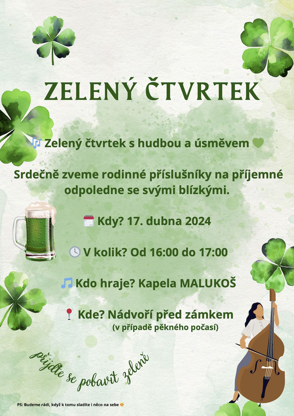 Zelený čtvrtek 2025